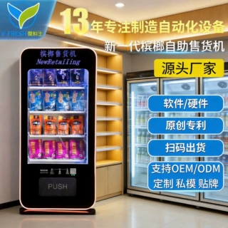 自动售货机立式扫码售水机支付饮料机槟榔厂家OEM WX-A26全自动
