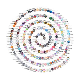 ���ӹ��z��ɫ���ˮ�Dӡ12�Ʒ��ɢ15mm����Dӡ�A�鱪�y����diy