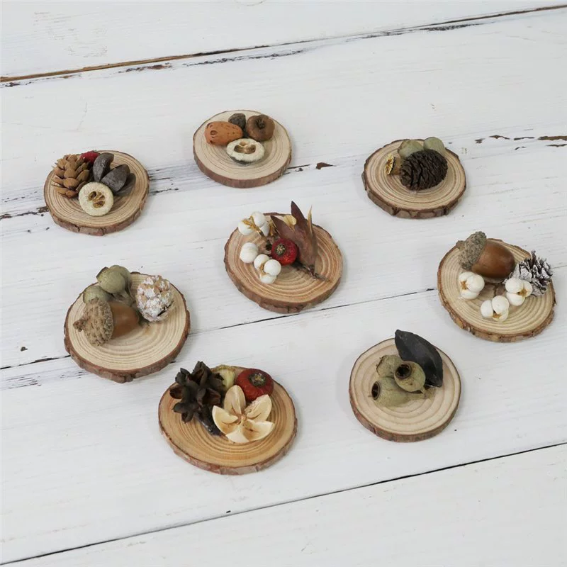 Креативная наклейка на холодильник для сухофруктов образец растения