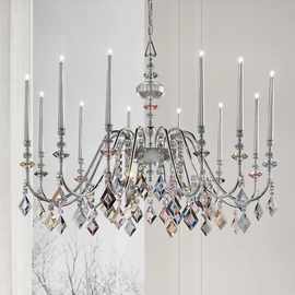 古镇工厂中山工厂直销巴洛克方形水晶吊灯定制轻奢别墅个性大平层