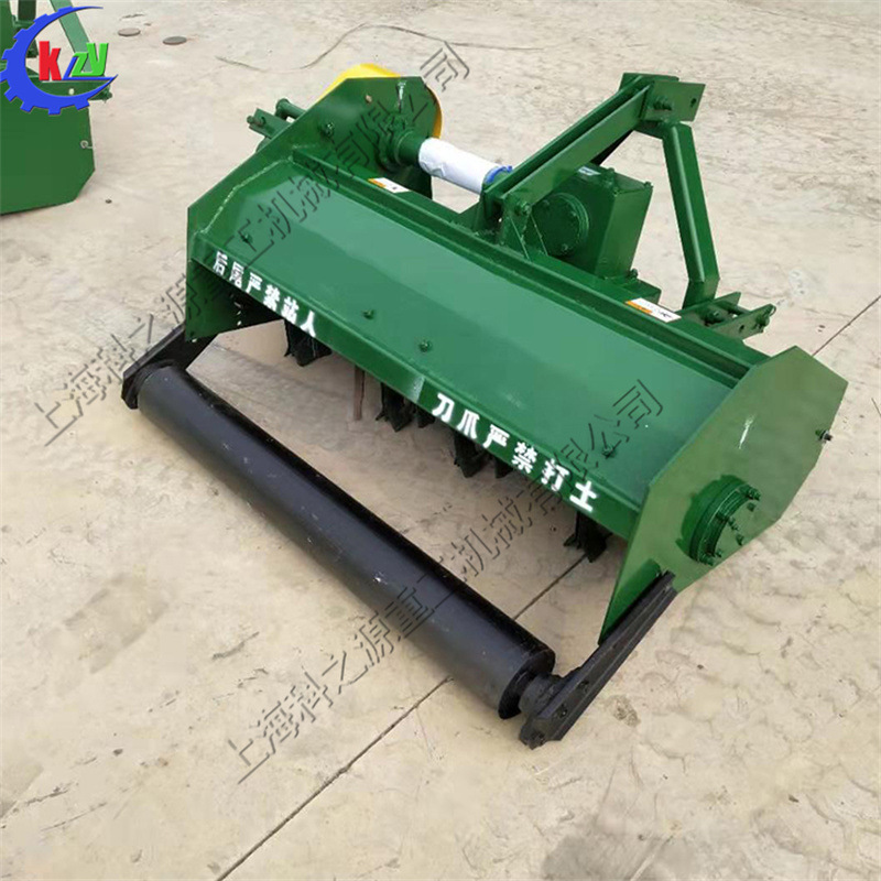 农作物粉碎还田机 小型耕地秸秆粉碎机 KZY-90型农田打碎灭茬机