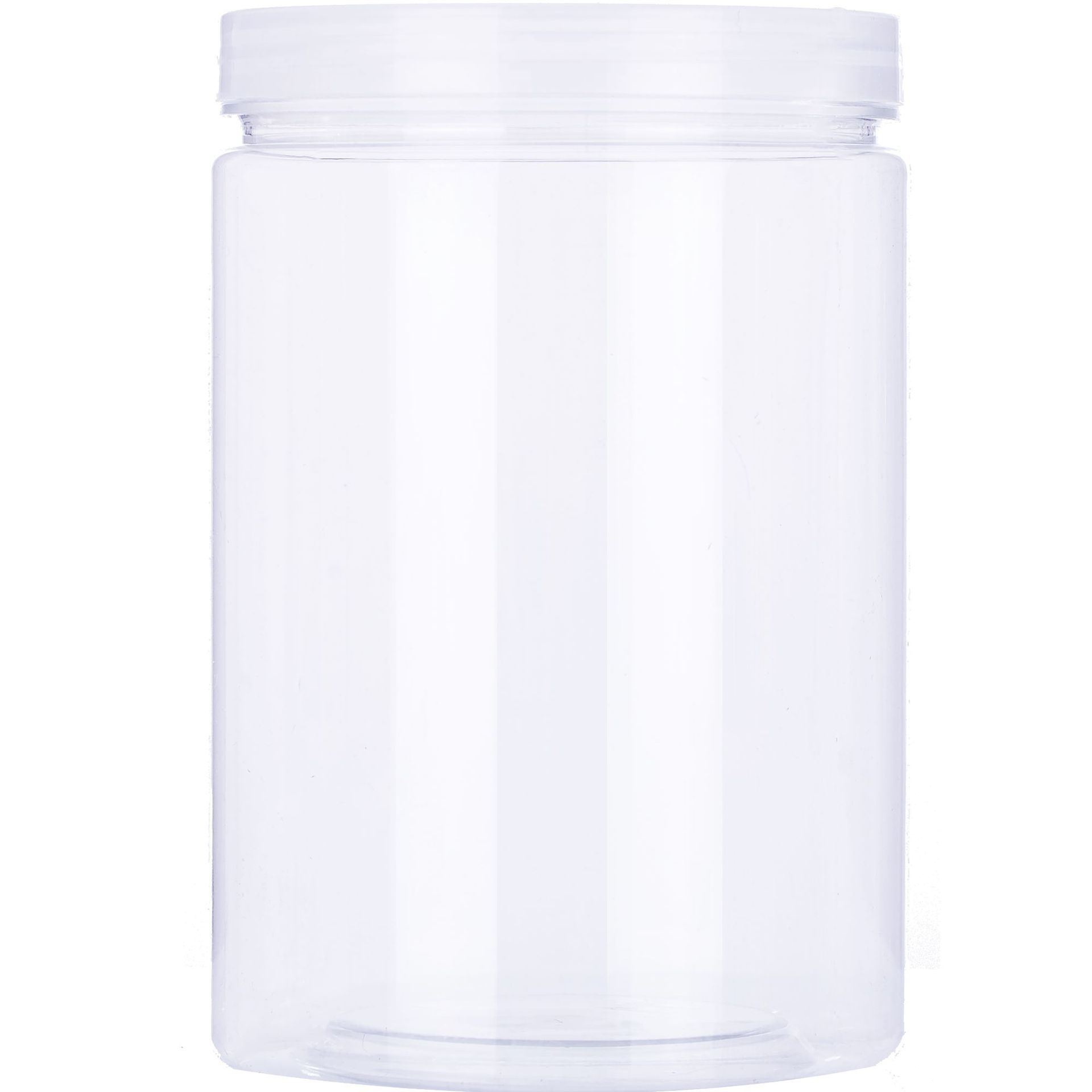 8510 botella de plástico envasado de alimentos para mascotas frasco sellado de frutas secas galleta miel sanqi polvo transparente frasco de almacenamiento en stock