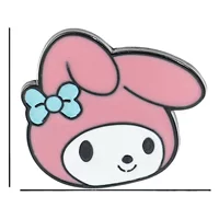 Милый мультфильм Sanrio металлический значок coolomi yugui собака Мелодия большая голова брошь Одежда сумка аксессуары