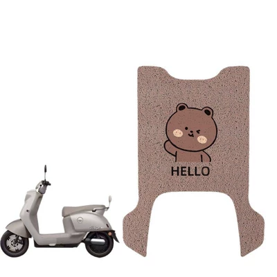 Electric vehicle foot mat: Dustproof Green Battery Car Can Be