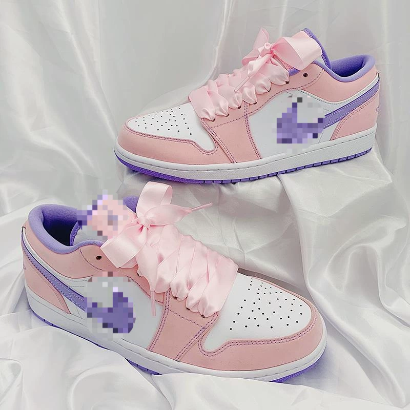 宝婕 Air Jordan 1, Nike Air Force 1, настоящие шнурки
