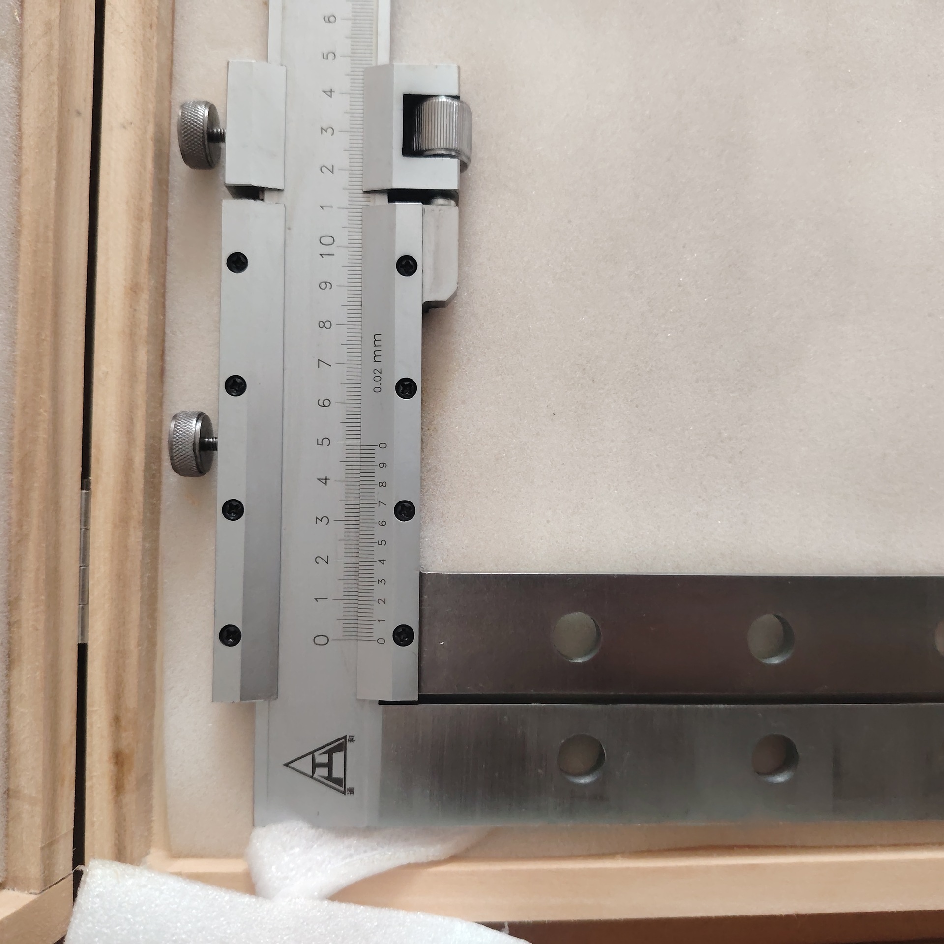 厂家供应不锈钢长爪游标卡尺加长双刀爪卡尺长脚量具游标卡尺