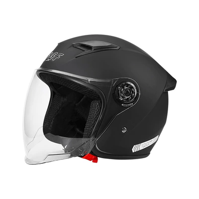New National Standard 3C Certified Motorcycle Helmet for All Seasons, Men's Electric Motorcycle Helmet, Women's Winter Warm Safety Helmet (Motosiklet kaskı (dəbilqə)) - new-national-standard-class-a-3c-matt-black-hd-transparent-long-mirror