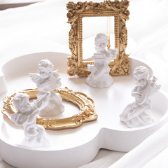 ins小天使樹脂擺件網紅擺拍可愛迷你拍照道具輔助擺拍裝飾擺件