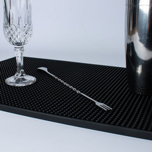 新款热销现货咖啡机防滑沥水垫，pvc软胶酒吧垫隔热餐桌垫