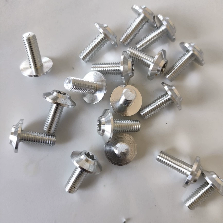 Винты сливового цвета из алюминиевого сплава, винты для модификации мотоцикла