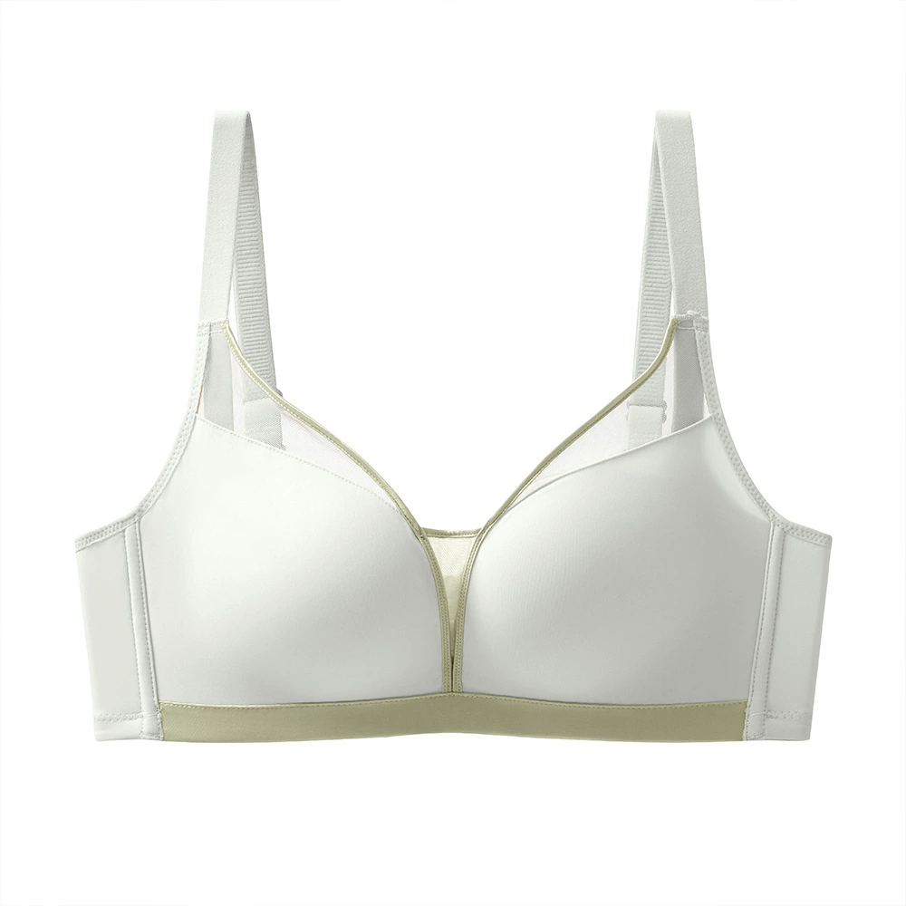 Underwear, silk comfortable wireless bra, push up bra