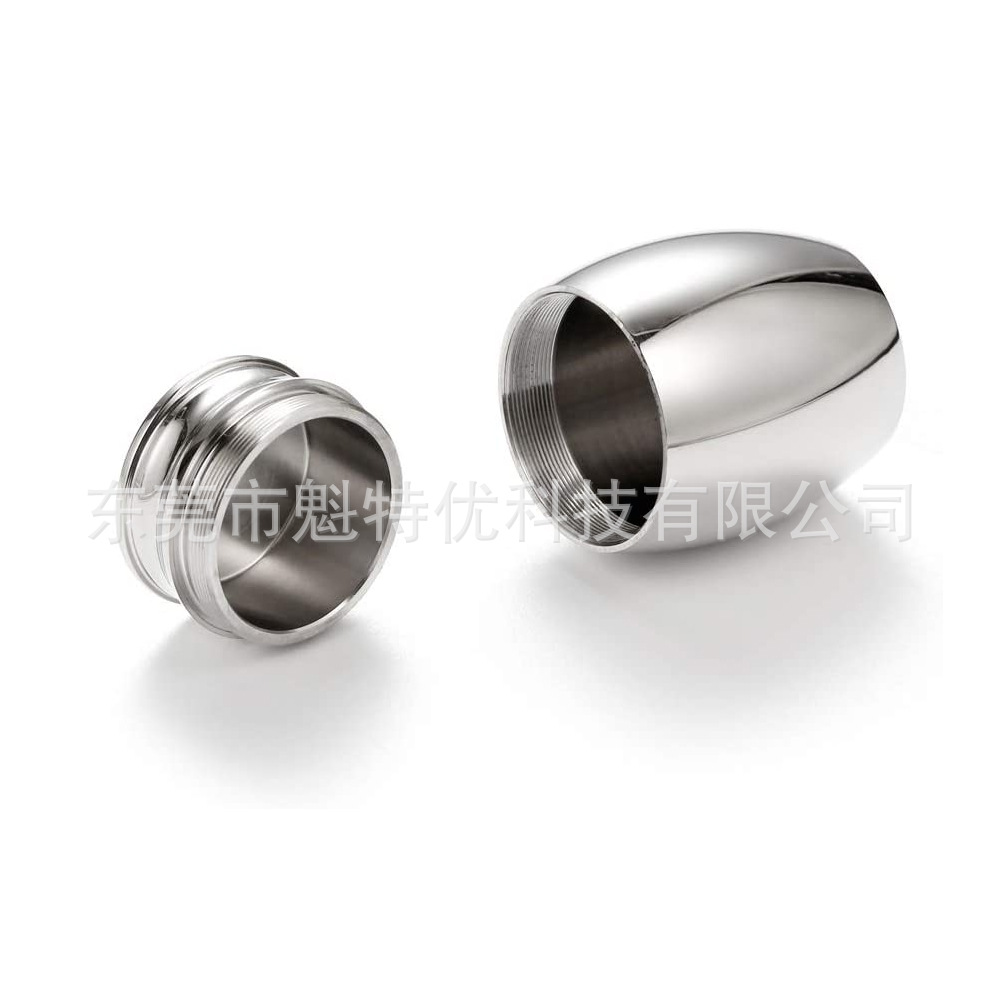 30*40mm Venta caliente PET sigue siendo pelo hueso ceniza titanio acero cinerario ataúd se puede abrir mini botella de perfume