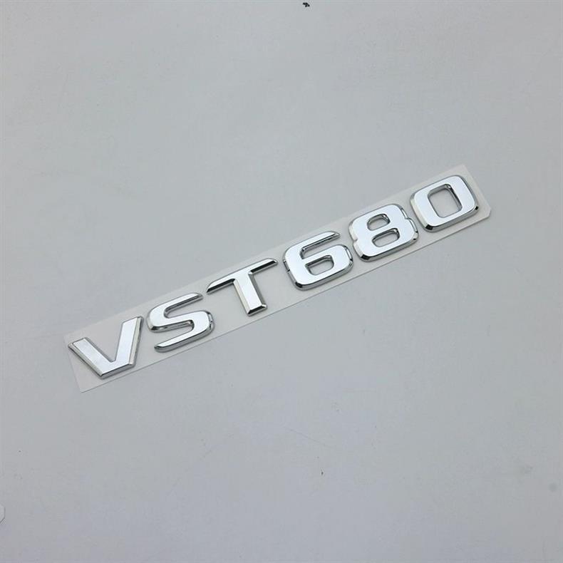 Mercedes-Benz V-Class modified with Maybach VST680 lettering, VST780 modified car emblem, VST980 rear tail emblem, black car sticker