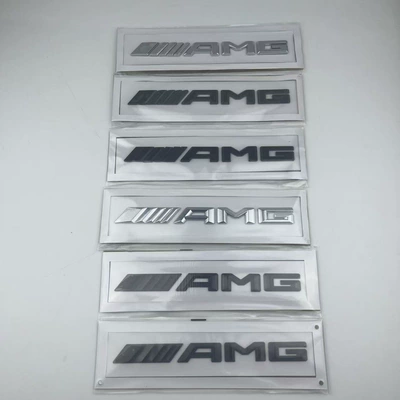 Suitable for Mercedes-Benz Amg Car Logo Modification, New a C E S-Class Car Stickers, Tail Labels, Decorative Labels, Rear Labels, Word Labels