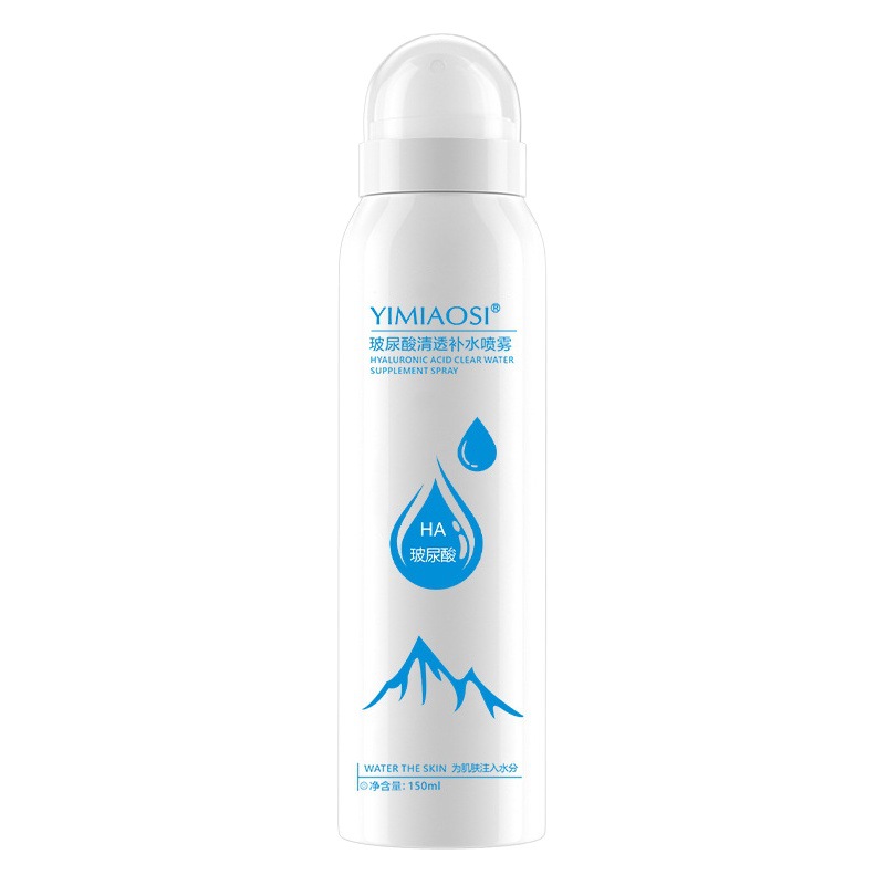 YIMIAOSI Hyaluronic Acid Hydrating Spray 150ml Refreshing Moisturizing Makeup Spray Soothing Moisturizing Repair