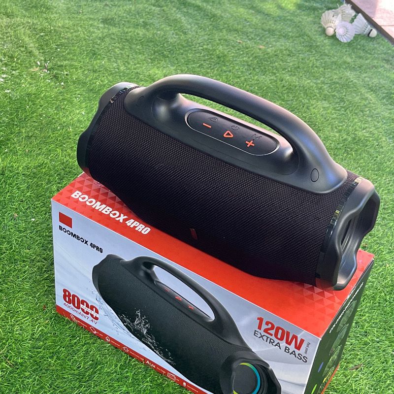 Boomboxpro Foreign Trade Super Powerful 4Th Generation Wireless Bluetooth Speaker Portable Outdoor 120W Heavy Bass