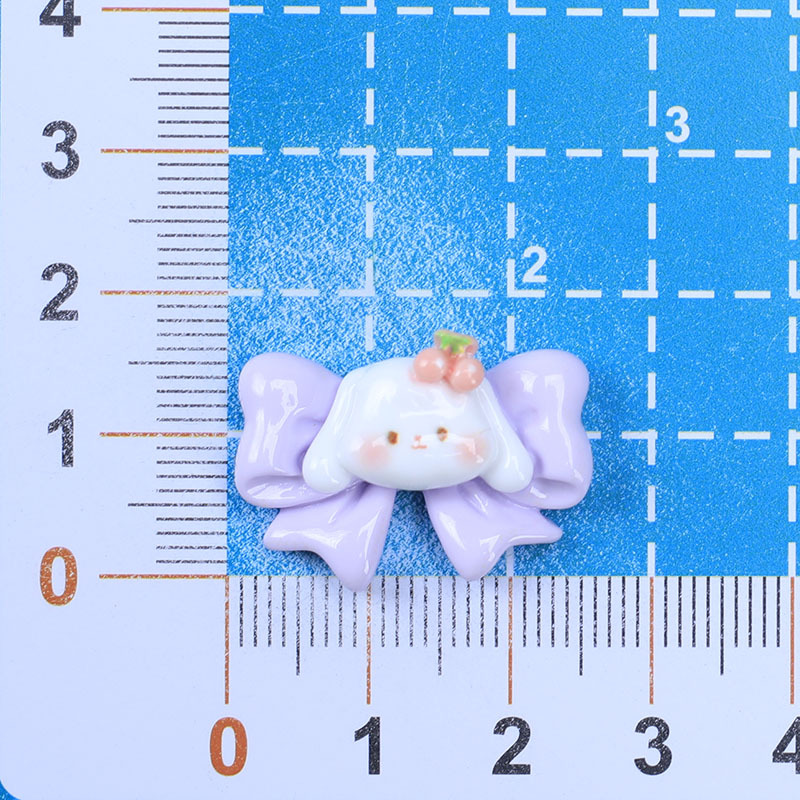 나비 넥타이 흰색 개 1.9*2.5mm