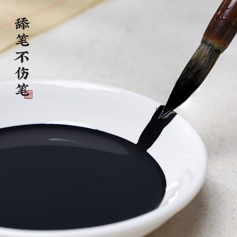 中国絵画パレットセラミックインクディスクインクトレイ美術学生特別な顔料パレット研究四宝書道インク蝶|undefined