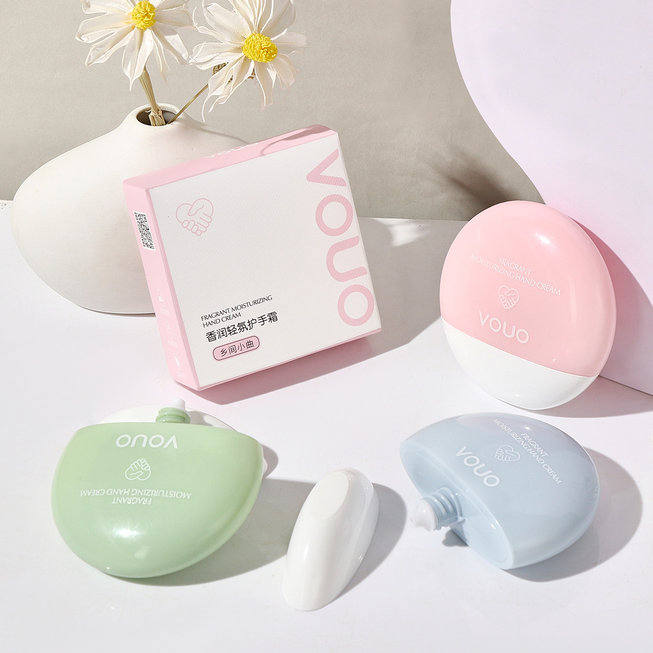 VOUO香氛護手霜補水保濕滋潤不油膩防乾裂淡化細紋手部護理秋冬季