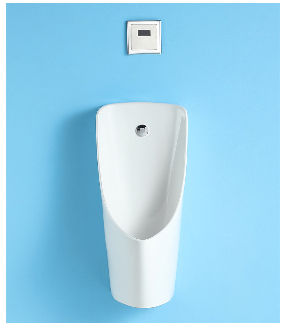 Men's urinal floor-standing wall-mounted integrated fully automatic sensor ceramic urinal, household urinal urinal undefined