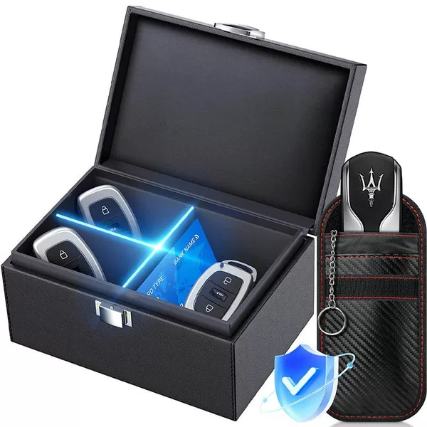 Factory Direct Sales of 2G3G4G5G High-End Mobile Phone Signal Anti-Radiation and Shielding Boxes, Combined with Anti-Theft Boxes for Bank Cards