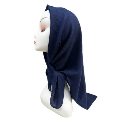 New style scarf square scarf 90 Indonesia Malay Middle East headscarf Qinghai Gansu Lanzhou Xinjiang Hui people Baotou scarf wrapper