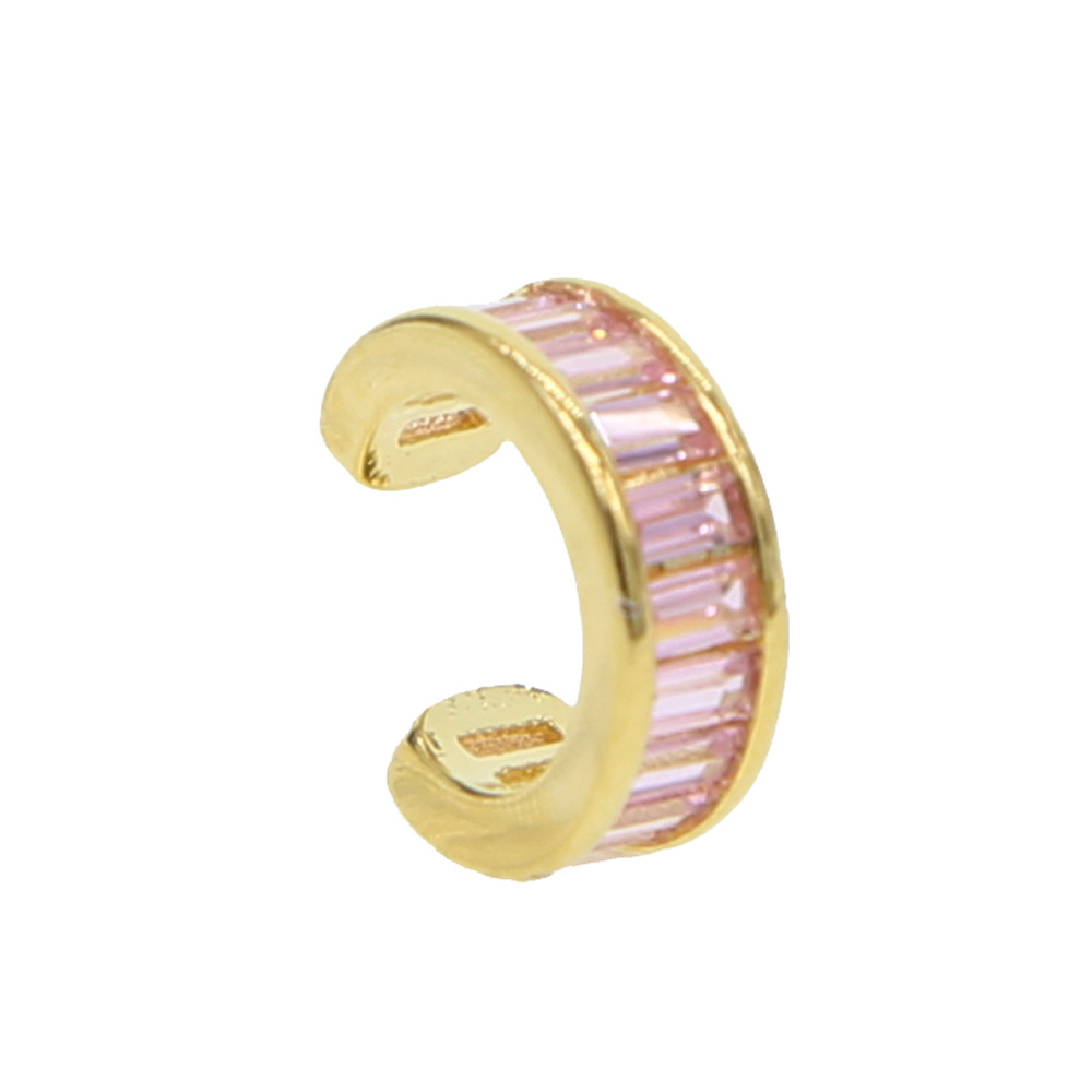 e415 铜耳夹 绿色蓝色粉色红色紫色 彩色   价格9 (