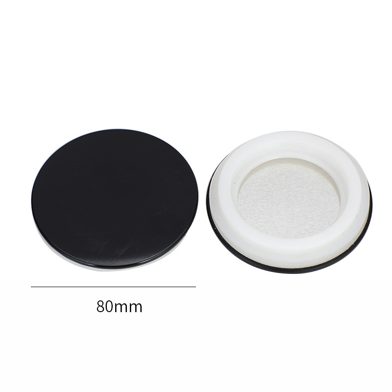 80 cubierta de lata de metal vela taza de cerámica sellado de cerámica embalaje de metal aromático tapa de aleación de colores