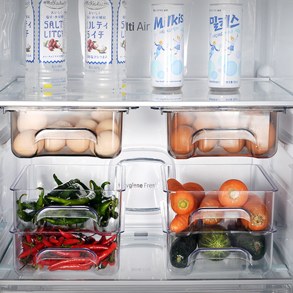 Suction cup kitchen refrigerator storage box egg preservation…