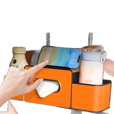Car tissue box/set — Box, Water Cup Holder