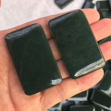 原矿天然新疆和田玉黑青玉细料平安无事牌吊坠和田玉挂件批发