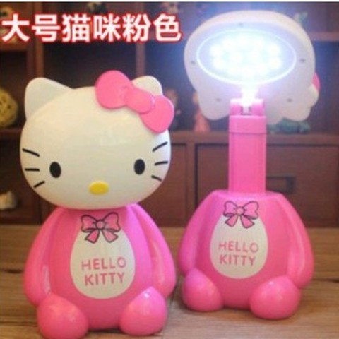 Pink cats platform lamp