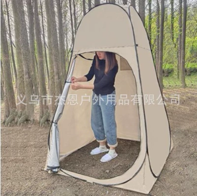 Outdoor Changing Tent, Shower Bathroom, Camping Shower, Simple Cover, Mobile Toilet, Fishing Camping (Avtomobil dam çadırları) - khakchi-oxford-side-door-single