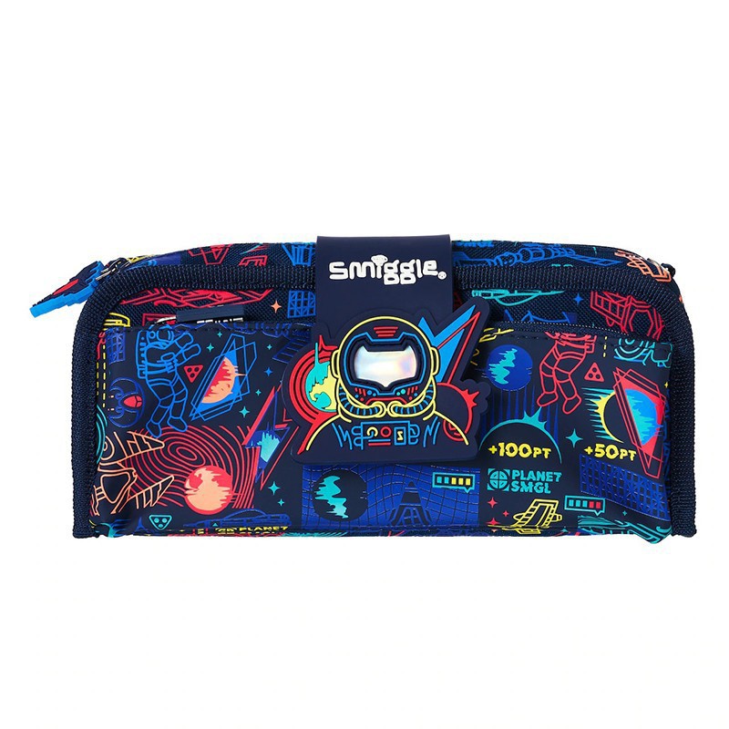 Australian smiggle estuche para bolígrafos de dibujos animados para niños bolso de papelería para estudiantes creativos plegable multifuncional
