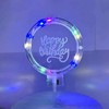 INS wind cross -border lamp lighting cake decoration birthday happy birthday cake plug -in birthday with light cake decoration