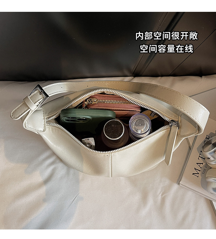 Korean commuter versatile underarm bag for women 2025 New summer fashion dumpling bag Niche single-shoulder crossbody bag trend undefined