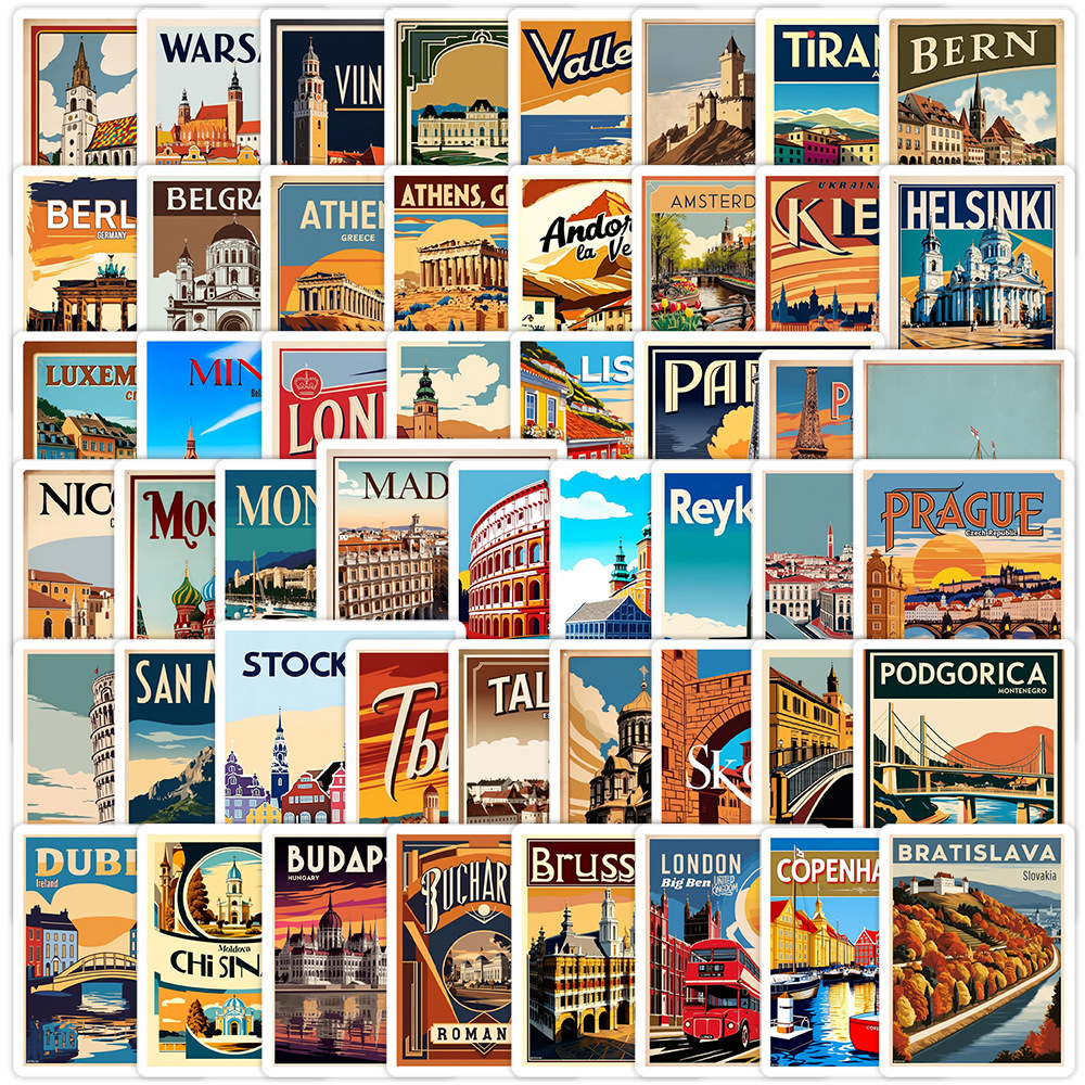 sticker for traveling