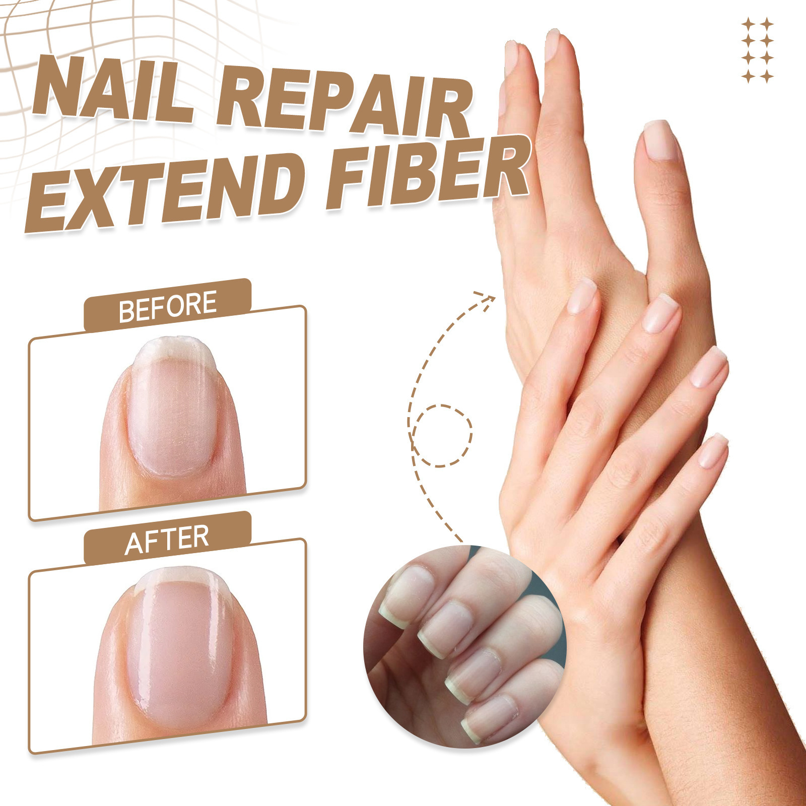 EELHOE Nail Extension Fiber Gel Nail Repair Light Therapy Crystal Glue Transparent Extension Lasting Armor Oil