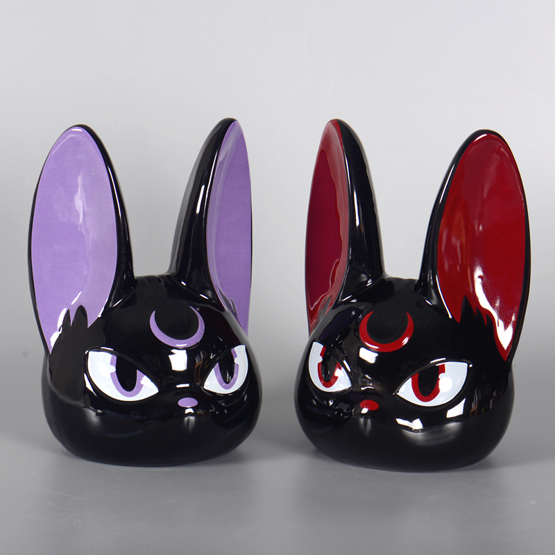 Estrictamente seleccionados Estilo nórdico ins divertido florero de cerámica arreglo floral flor seca creativa flor hidropónica dispositivo sala de estar decoración del hogar