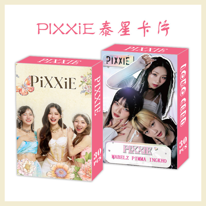 Thai singing group PiXXiE star photo card Pimma Ingkho Mabelz girl power