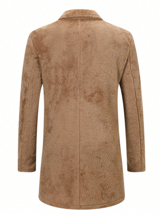 Chaquetas de Lana para Hombre, Otoño-Invierno 2025, Estilo Europeo y Americano, Abrigos de Lana, Chaquetas Peludas, Amazon Temu