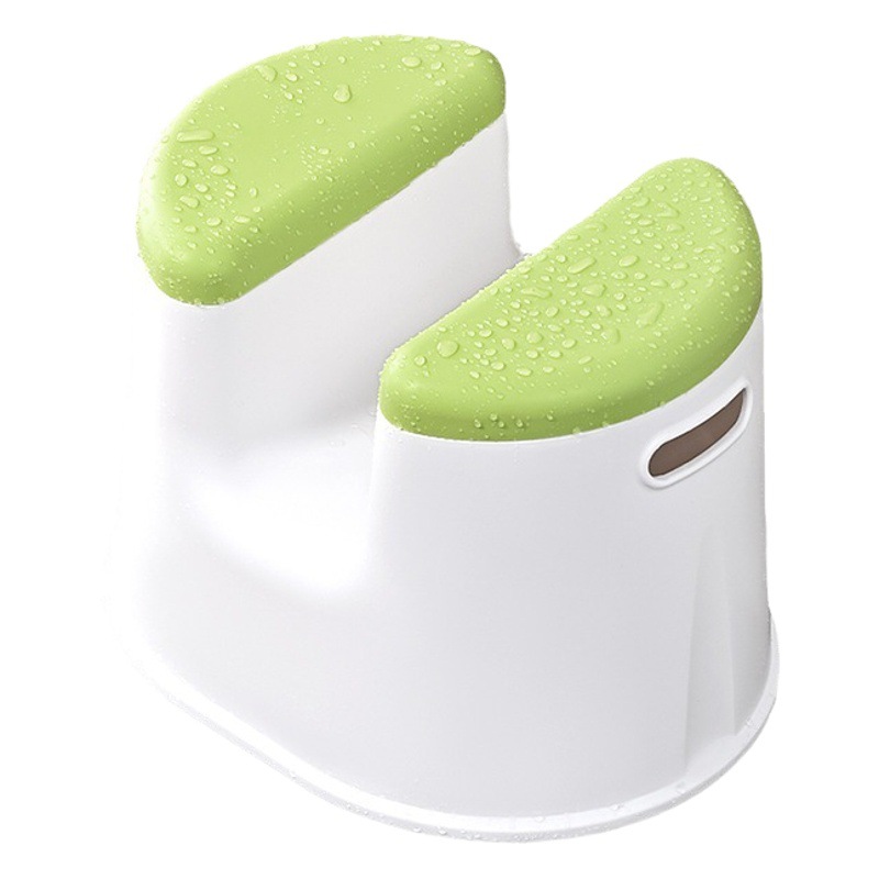 Taburete de lavado a tope para adultos engrosado taburete de baño para adultos mujeres embarazadas sentado taburete de baño Silla de baño para ancianos taburete de baño