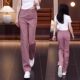 Fashion Narrow Wide Leg Jeans Women's 2025 Summer New Casual High Waist Slimming All-match Straight Pants