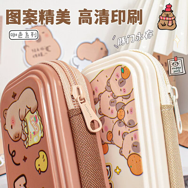 Пенал для младших школьников, высококачественный учебный мультяшный вместительный органайзер, подарок на день рождения