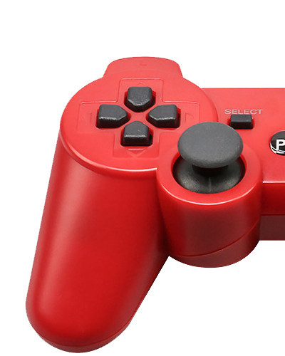 Mando de juego PS3 multicolor con botón universal de copo de nieve de doble vibración Bluetooth inalámbrico con mango P3 transfronterizo de fábrica