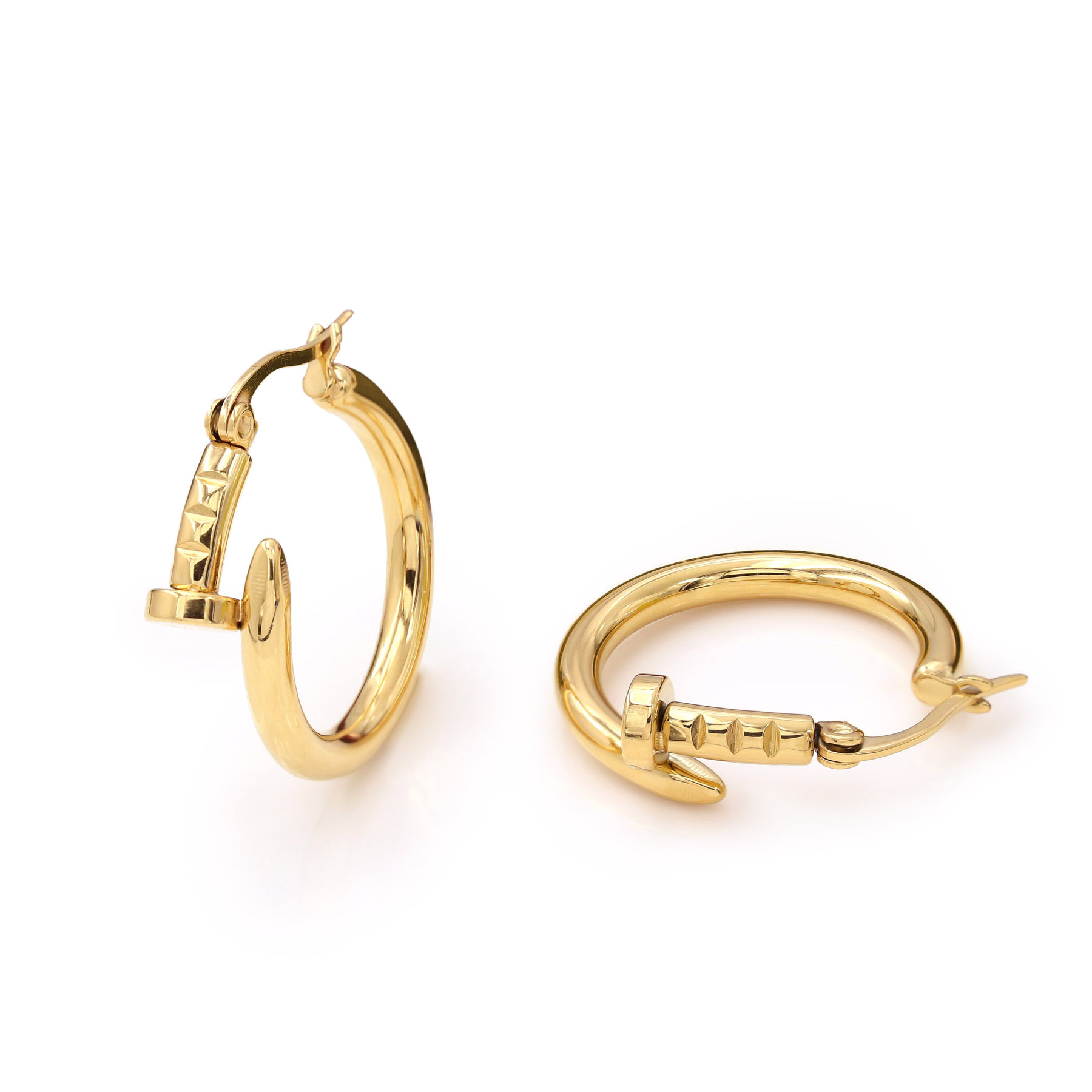 Kajia High Version Classic Open Nail Earrings Earrings for Women Fragrant Grandma Fashion Earrings Women Factory Wholesale