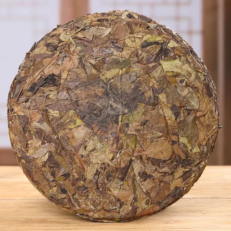 福鼎高山老白茶 老寿眉陈年枣香白茶饼贡眉茶叶 厂家直供耐煮耐泡