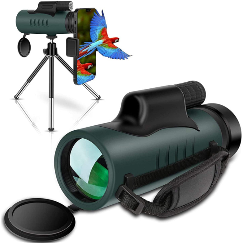 工厂一件代发手腕带10X42单筒望远镜光学望远镜80*100户外望远镜