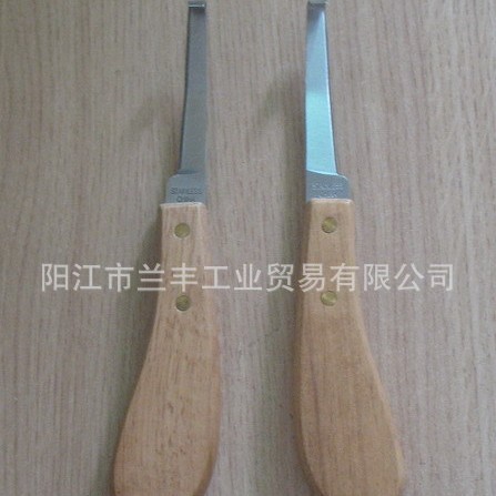 马术用具 修蹄刀木柄修蹄刀，，左右修蹄刀，马用修蹄刀，马蹄刀|ms