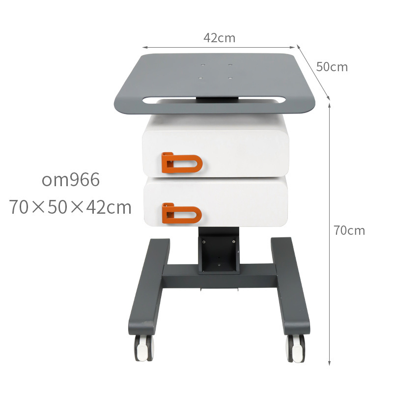 Comercio exterior Carro de belleza salón de belleza instrumento de belleza carro pequeña burbuja picosegundo ceja lavadora estante de almacenamiento móvil